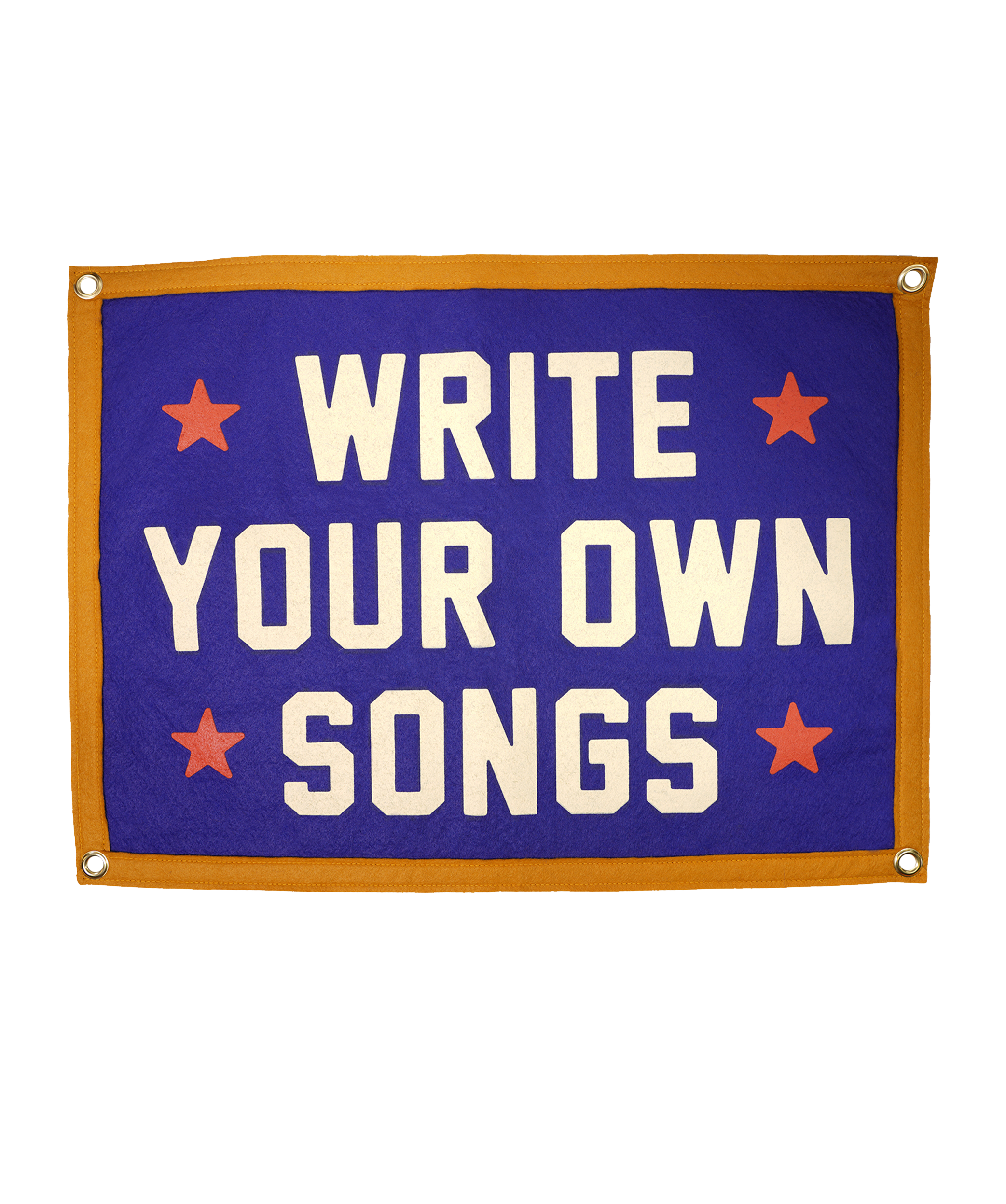 Write Your Own Songs Camp Flag • Willie Nelson x Oxford Pennant