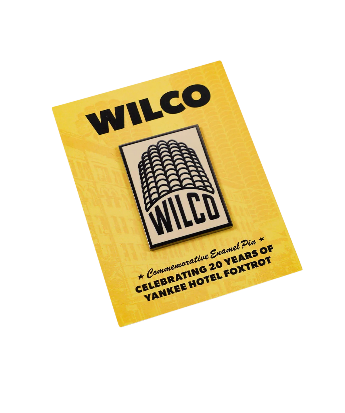 Marina City Towers Enamel Pin • Wilco x Oxford Pennant