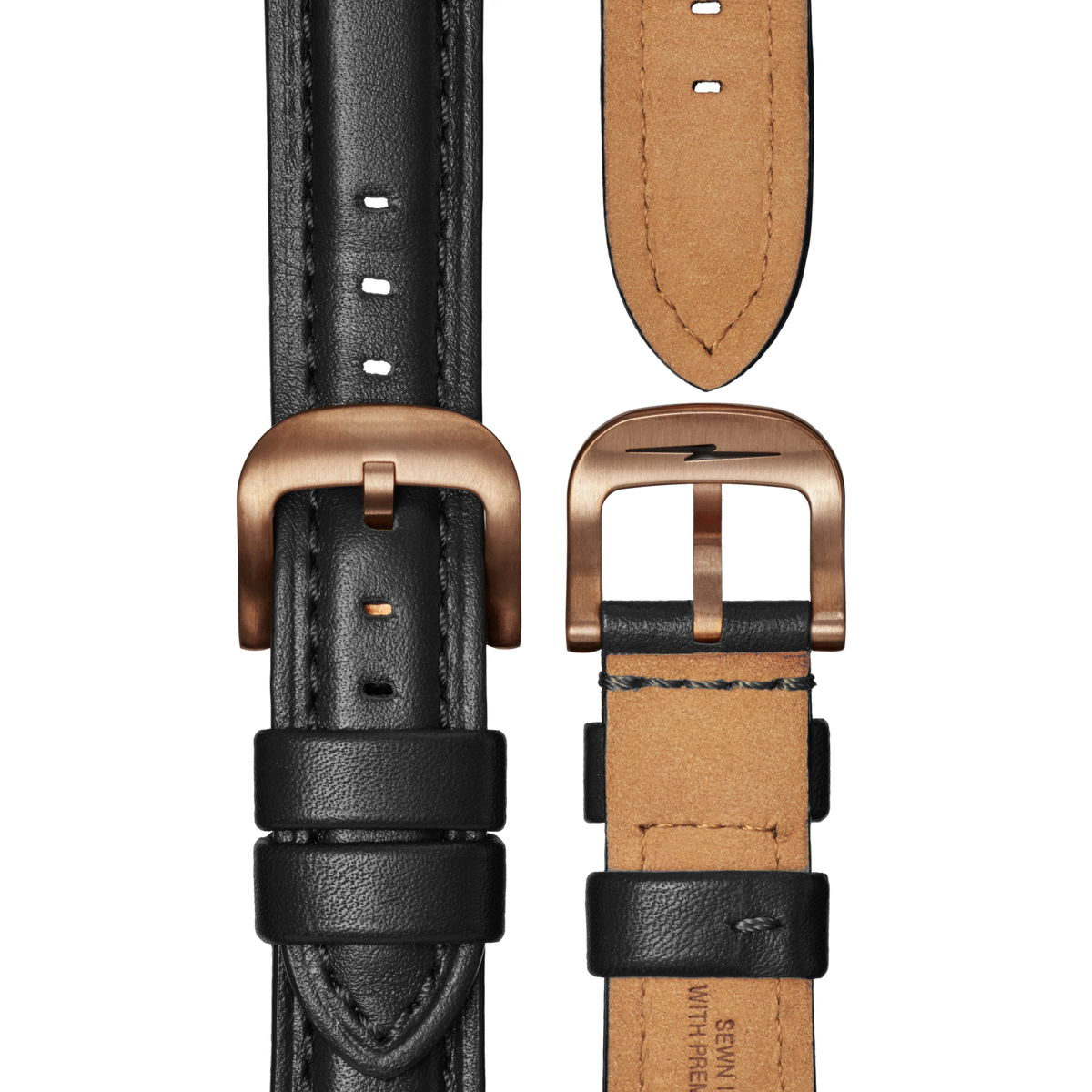 Shinola Bronze Runwell Black-43mm