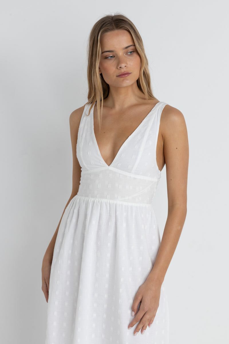 Mirage Maxi Dress in White