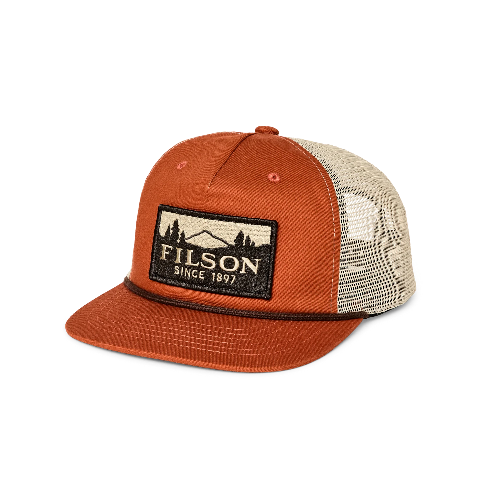 FILSON TRUCKER CAP - IRON/RUST