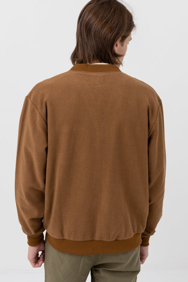 Reverse Terry Cardigan