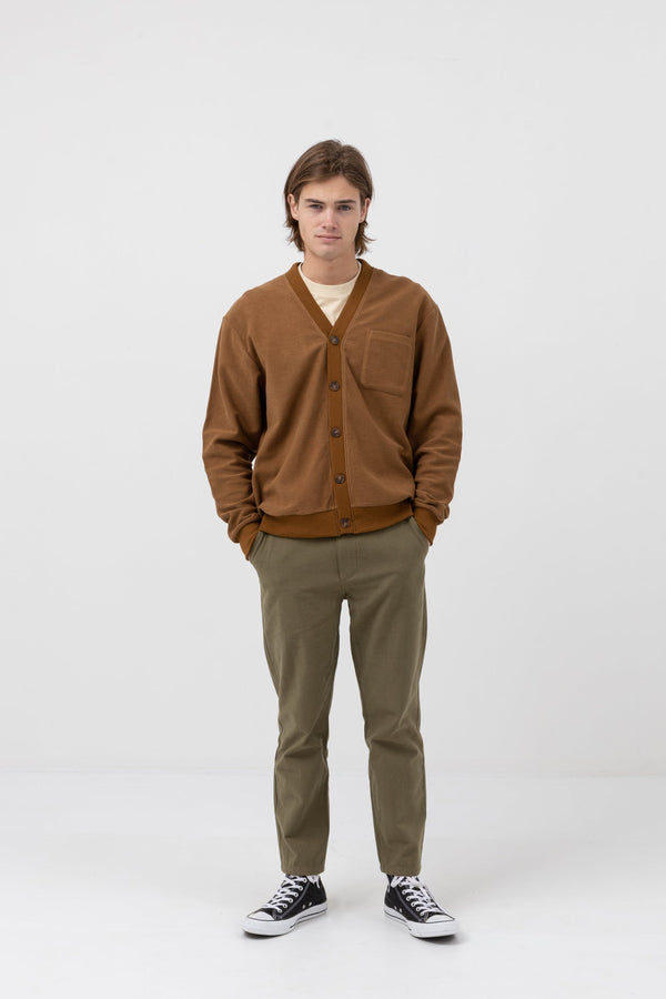 Reverse Terry Cardigan