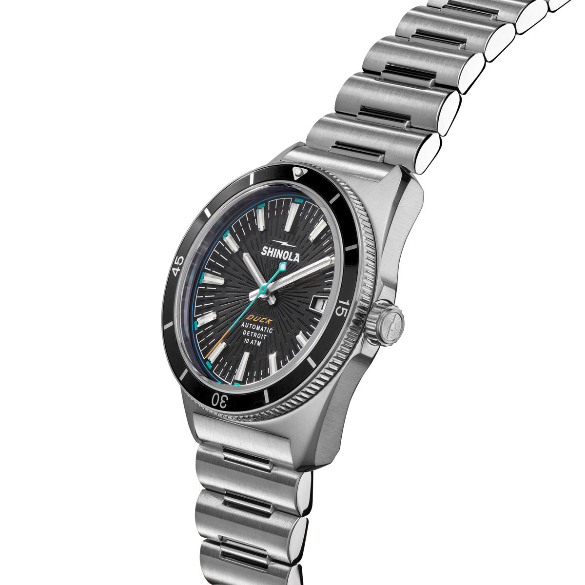 Shinola Duck Automatic 9085 Gift Set Watch 38mm