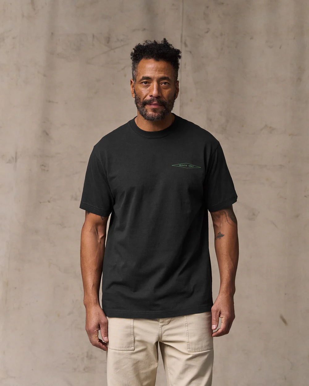 Diamond Graphic T-shirt - Black