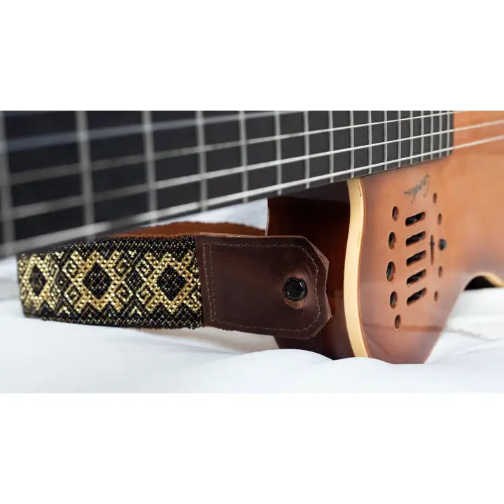 Handmade Beaded Guitar Strap