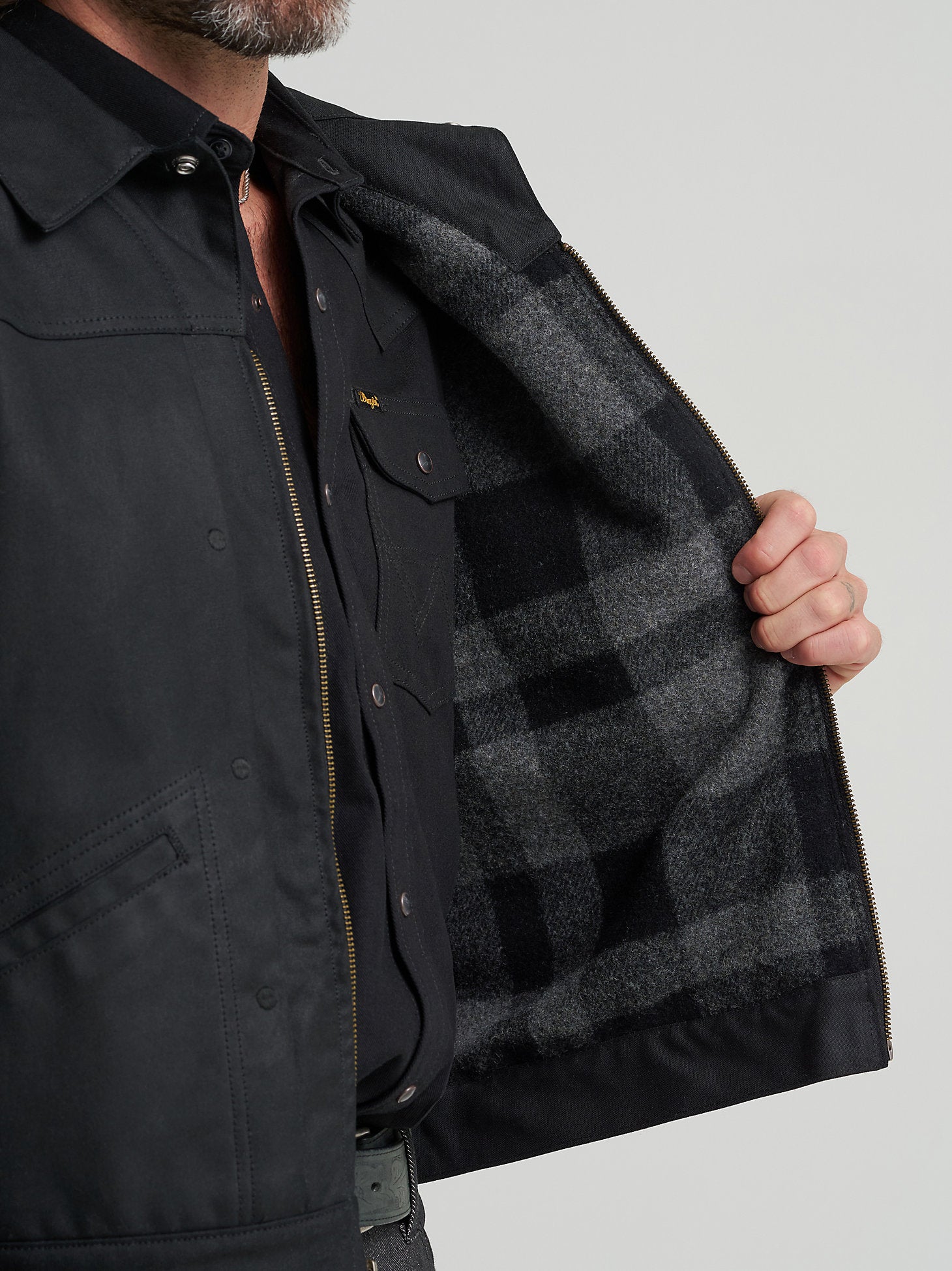 Wrangler X Filson Adventure Jacket-Black