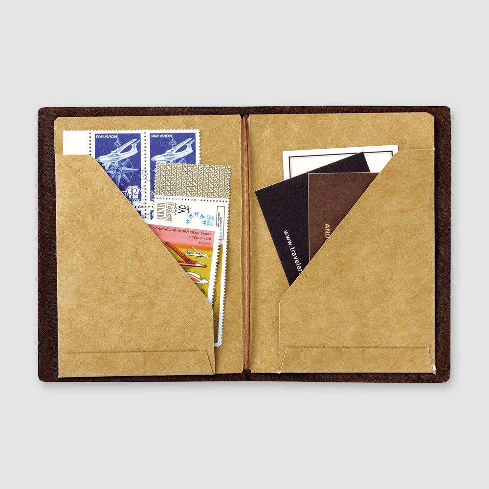 TRAVELER'S notebook 010 Kraft Paper Folder (Passport Size)