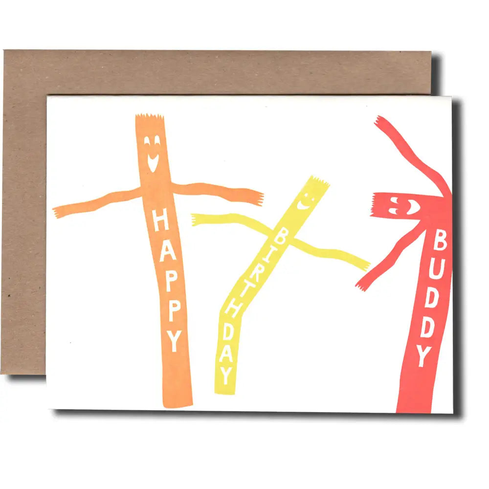 Air Dancer Birthday - Birthday Card