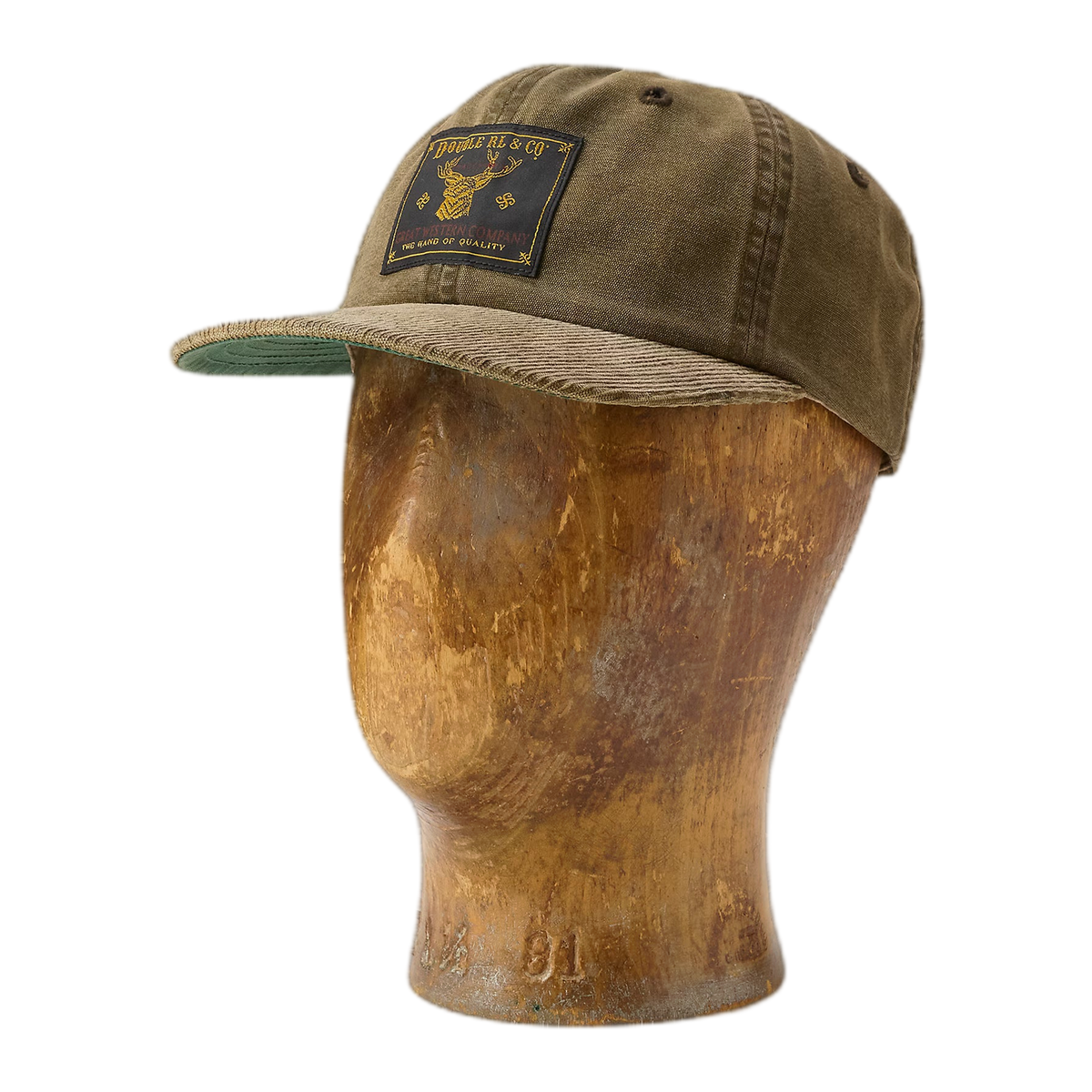 RRL Corduroy-Bill Canvas Ball Cap