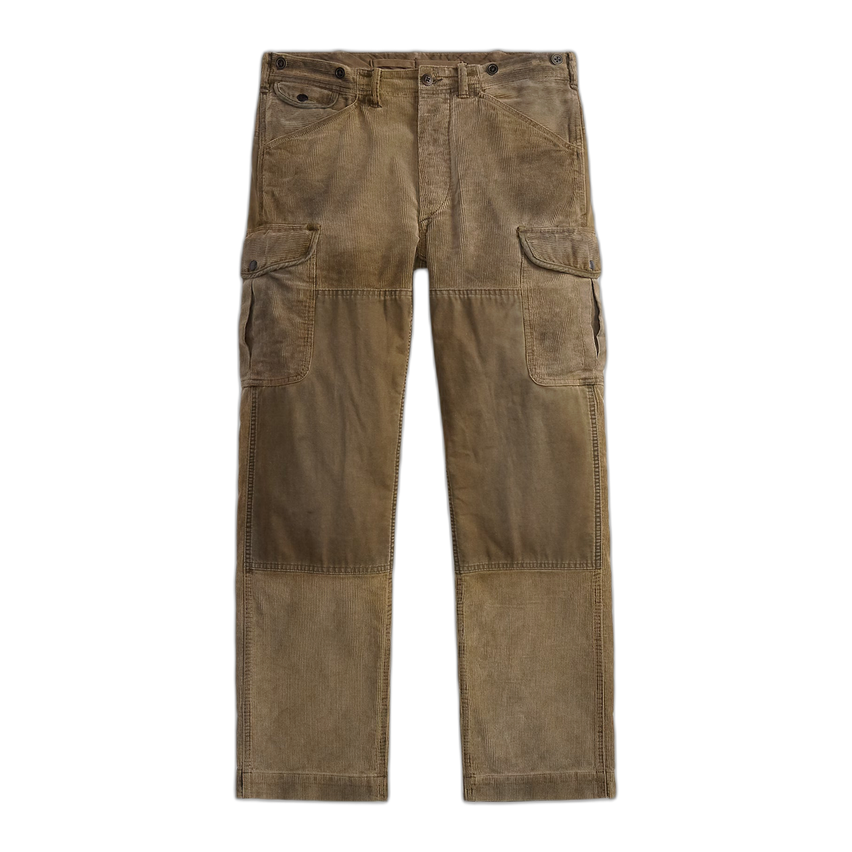 RRL Canvas-Trim Corduroy Cargo Pant