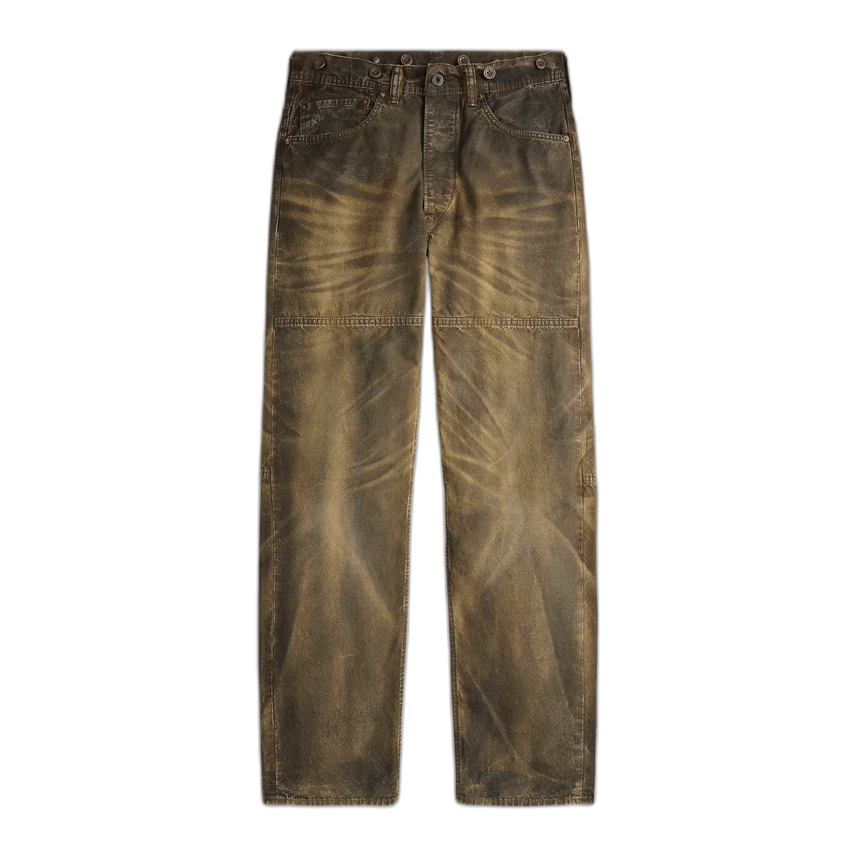 RRL Straight Fit Distressed Canvas Workpant
