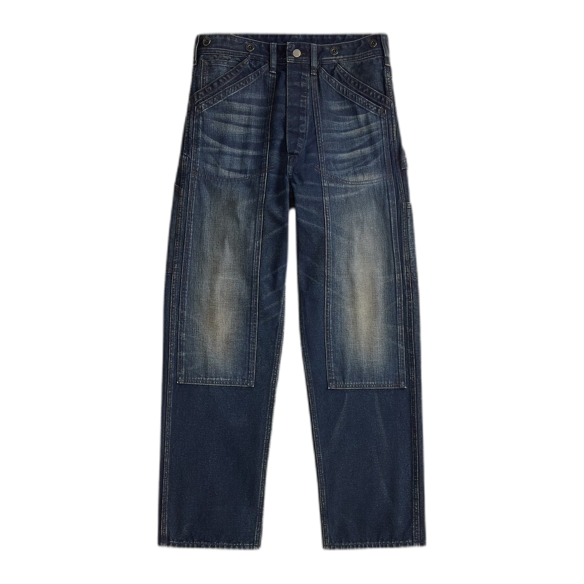 RRL Engineer Fit Paneled Carpenter Pant