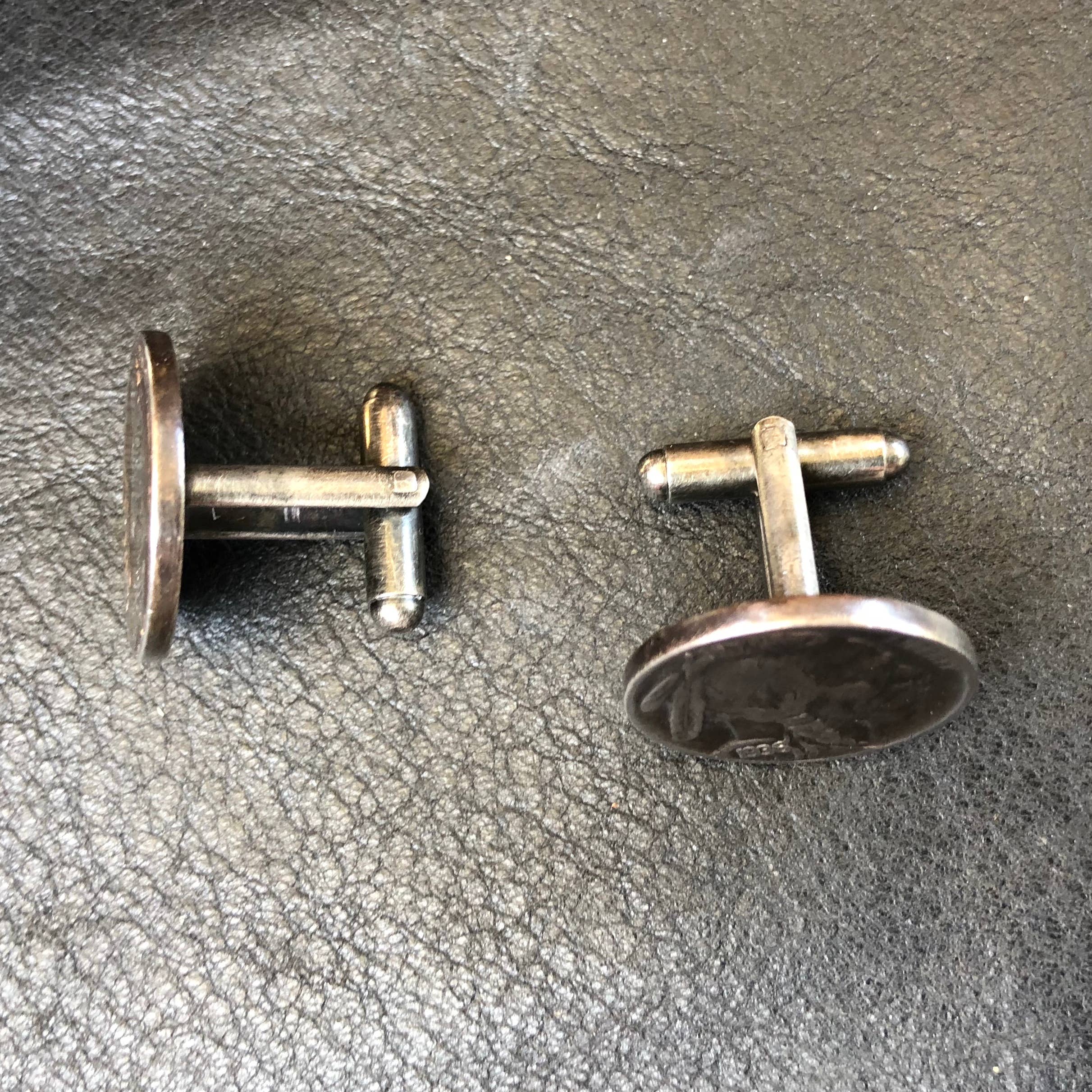 Buffalo Nickel Cuff Links
