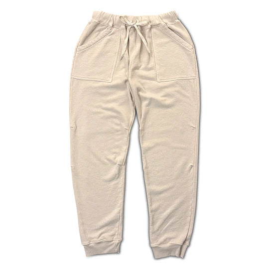 Pigment Army Gym Sweat Pants / Oatmilk