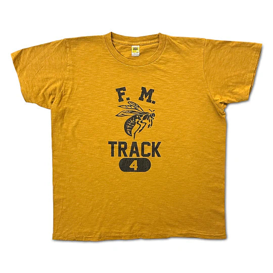 Graphic Tees / F.M. Track / Mustard