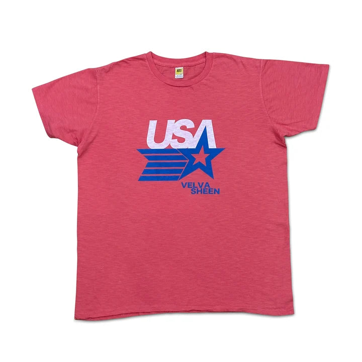 Graphic Tees / USA VS / Foggy Red