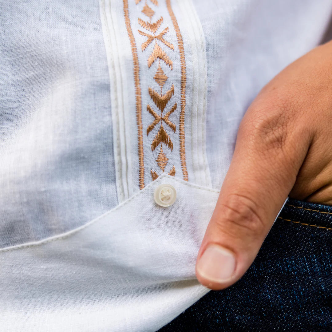 TEJAS GUAYABERA - GARZA