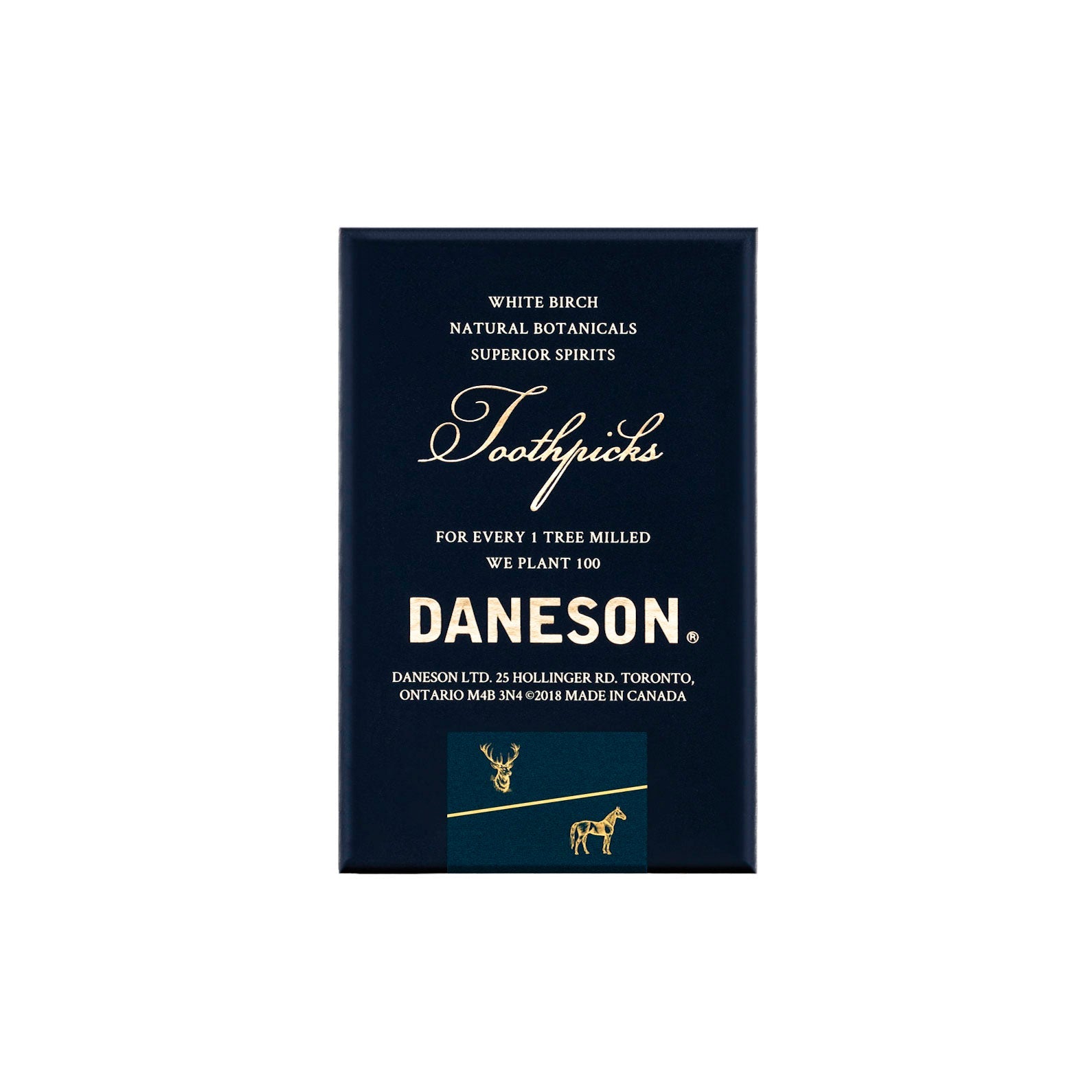DANESON TOOTHPICKS - SINGLE MALT NO. 16 & BOURBON NO. 22 | 4-BOTTLE BOX