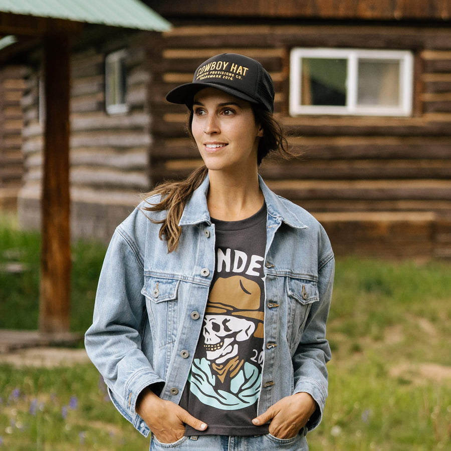 COWBOY HAT - BLACK
