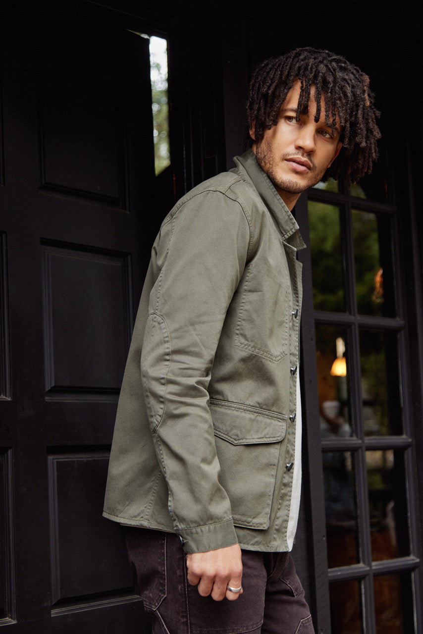 THE BLAZER - ARMY GREEN THE BLAZER - ARMY GREEN