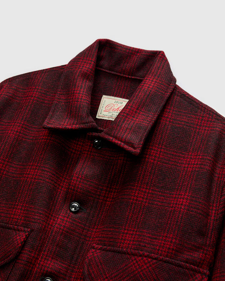 Skyline Overshirt - Melton Wool/Canyon Plaid