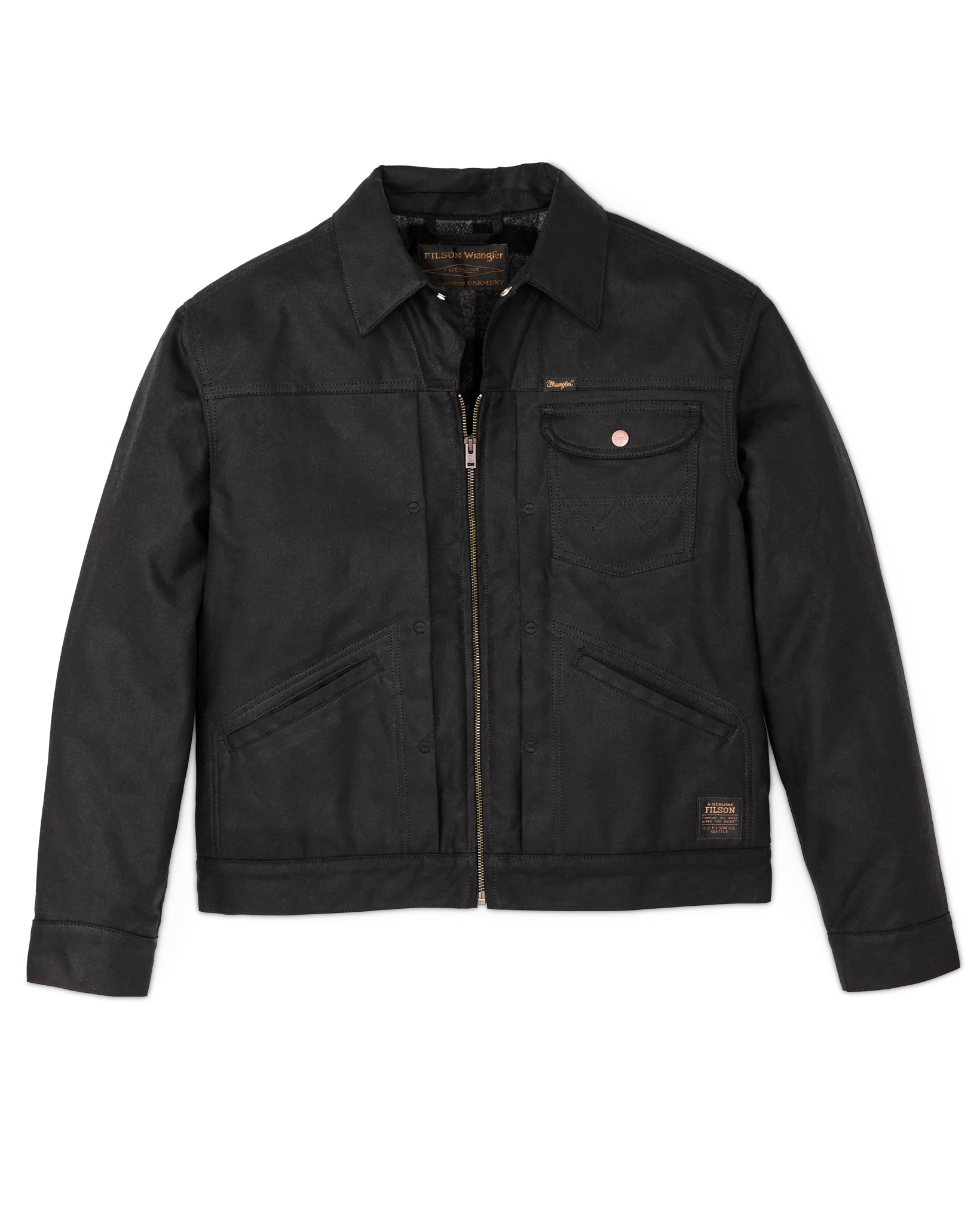 Wrangler X Filson Adventure Jacket-Black