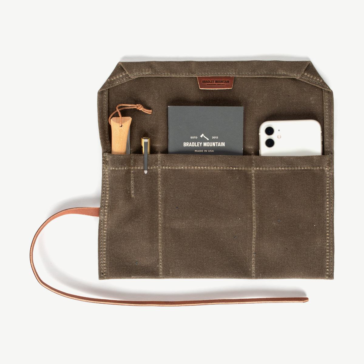 Utility Roll - Waxed Field Tan