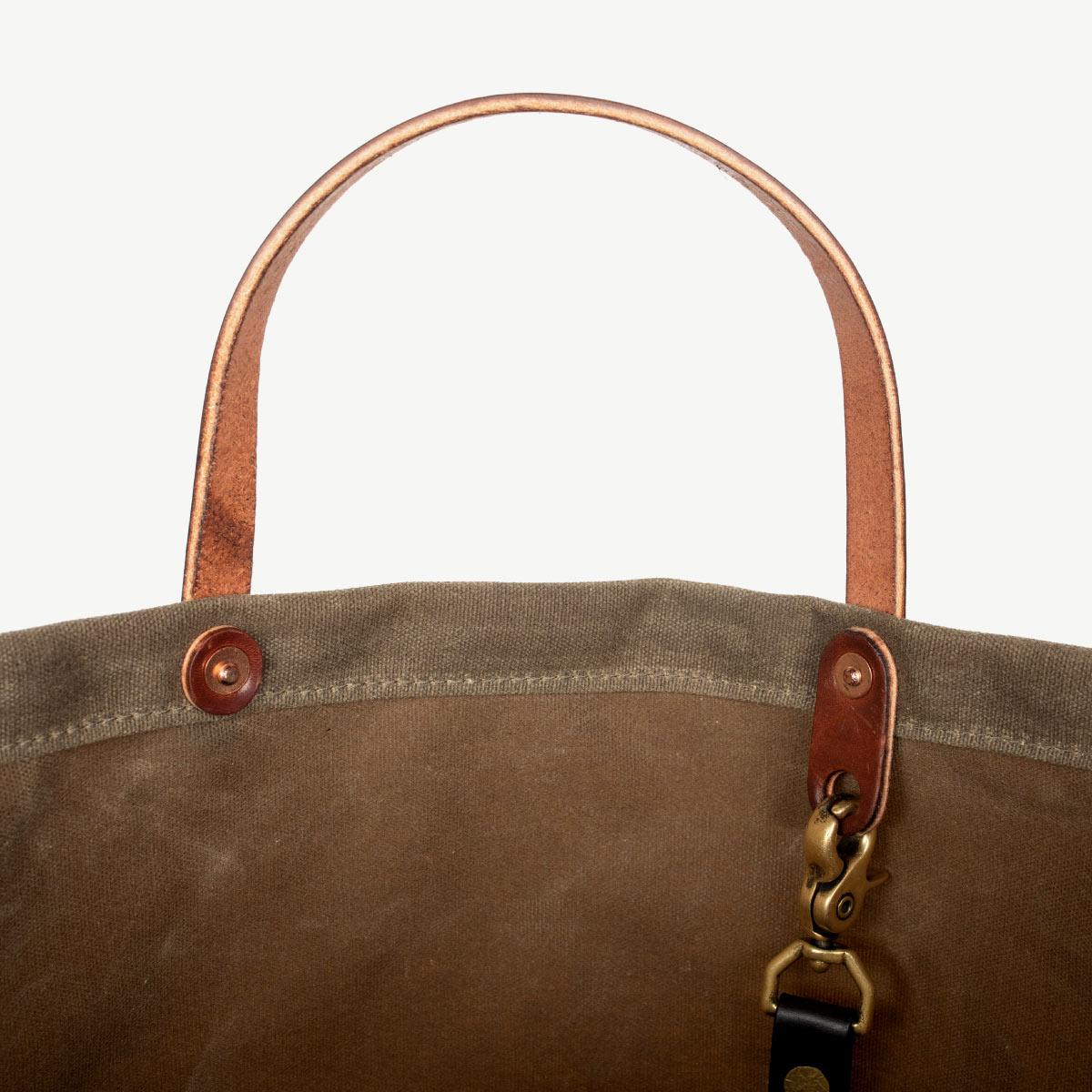 Coal Tote - Waxed Field Tan