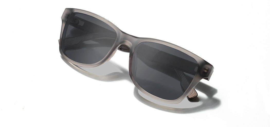 Canby ACTV: Matte Smoke // Elm Burl - Grey Polarized