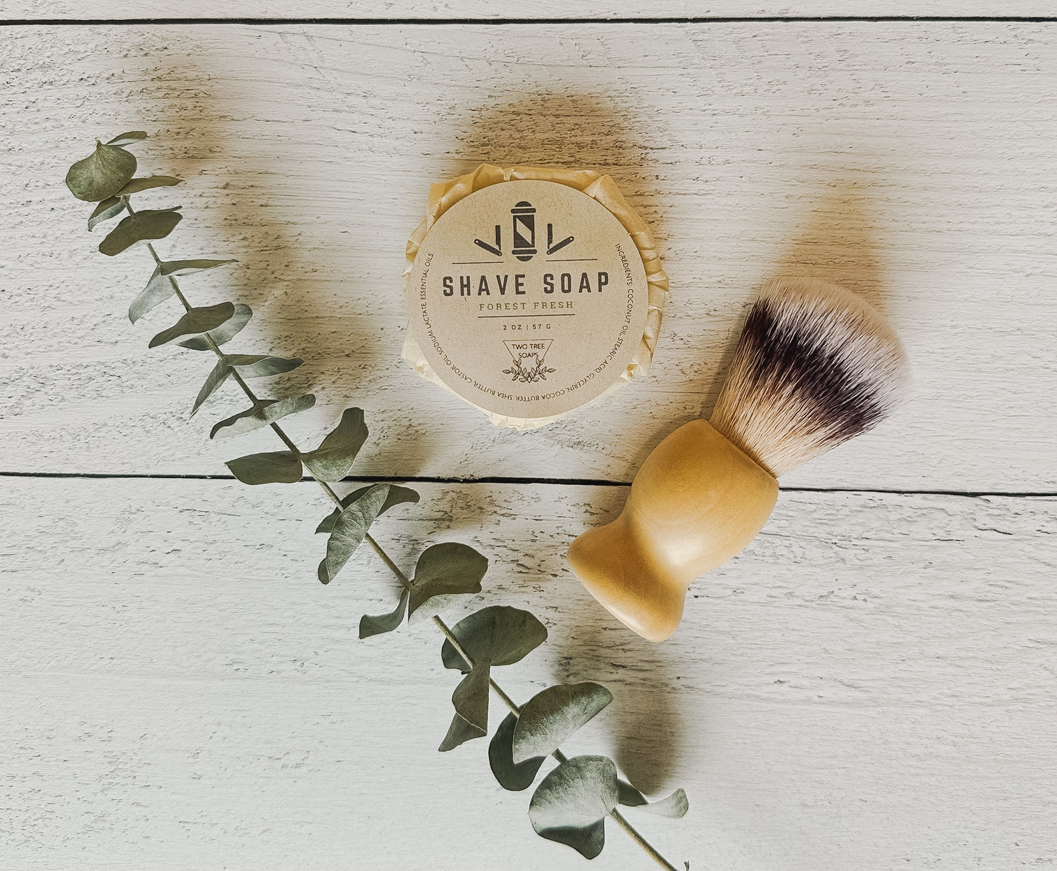 Handmade Shave Soap / Brush / Bowl Gift Set