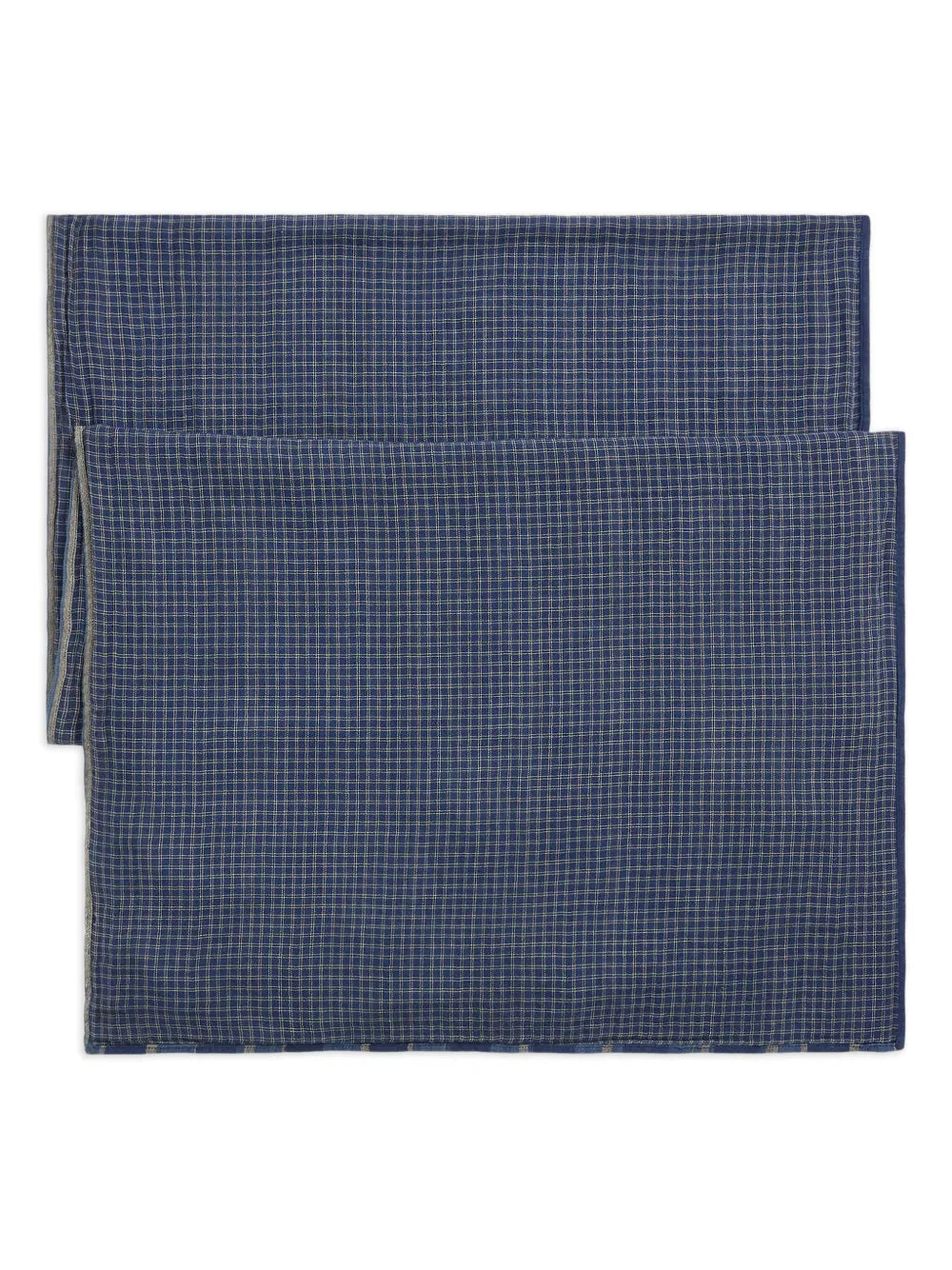 RRL Handwoven Indigo Striped Caspian Scarf