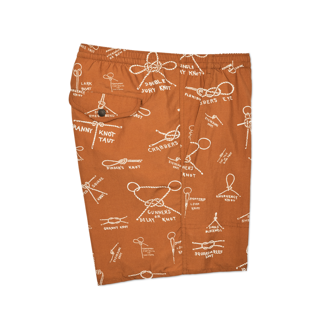 OXBOW LAKE TRUNKS - BOURBON / KNOTS