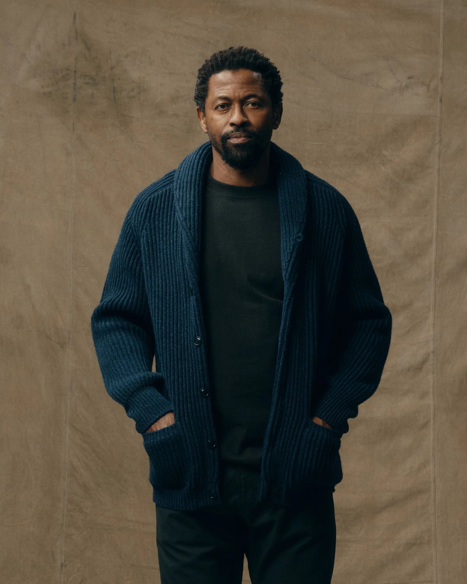 Bristol Cardigan Sweater - Navy