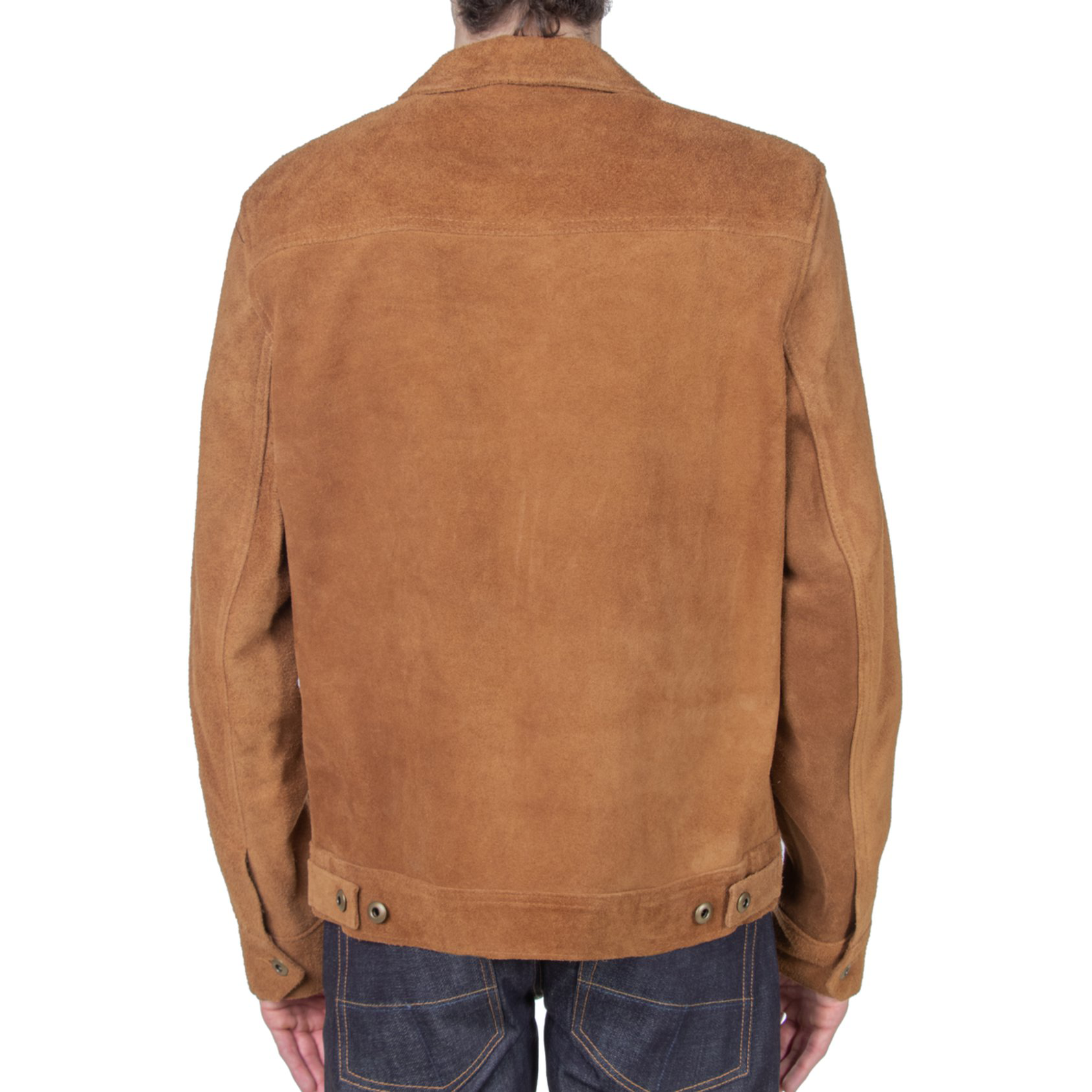Unlined Rough Out Cowhide Jacket
