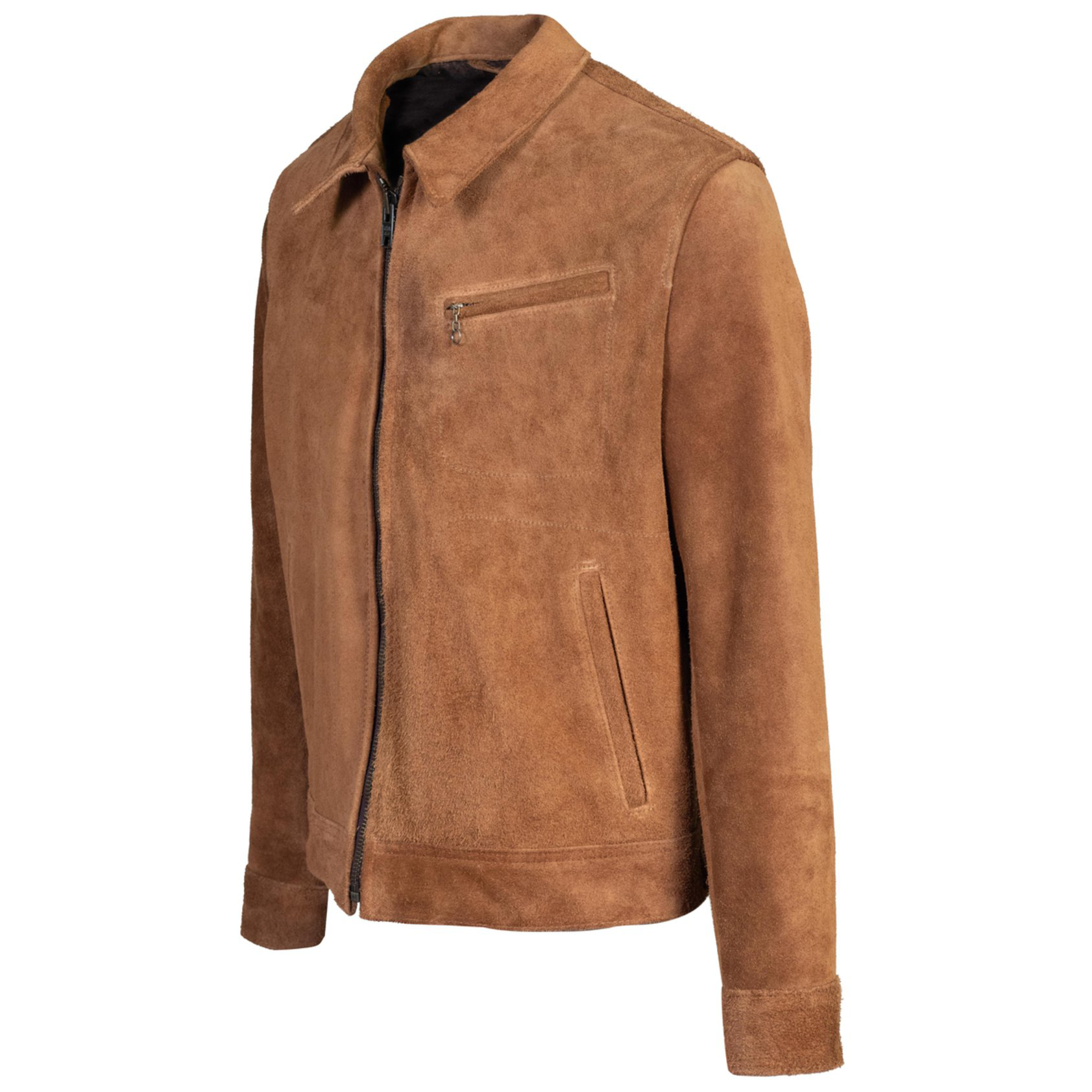 Unlined Rough Out Cowhide Jacket
