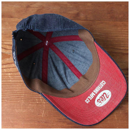 Denim Cap UES Red