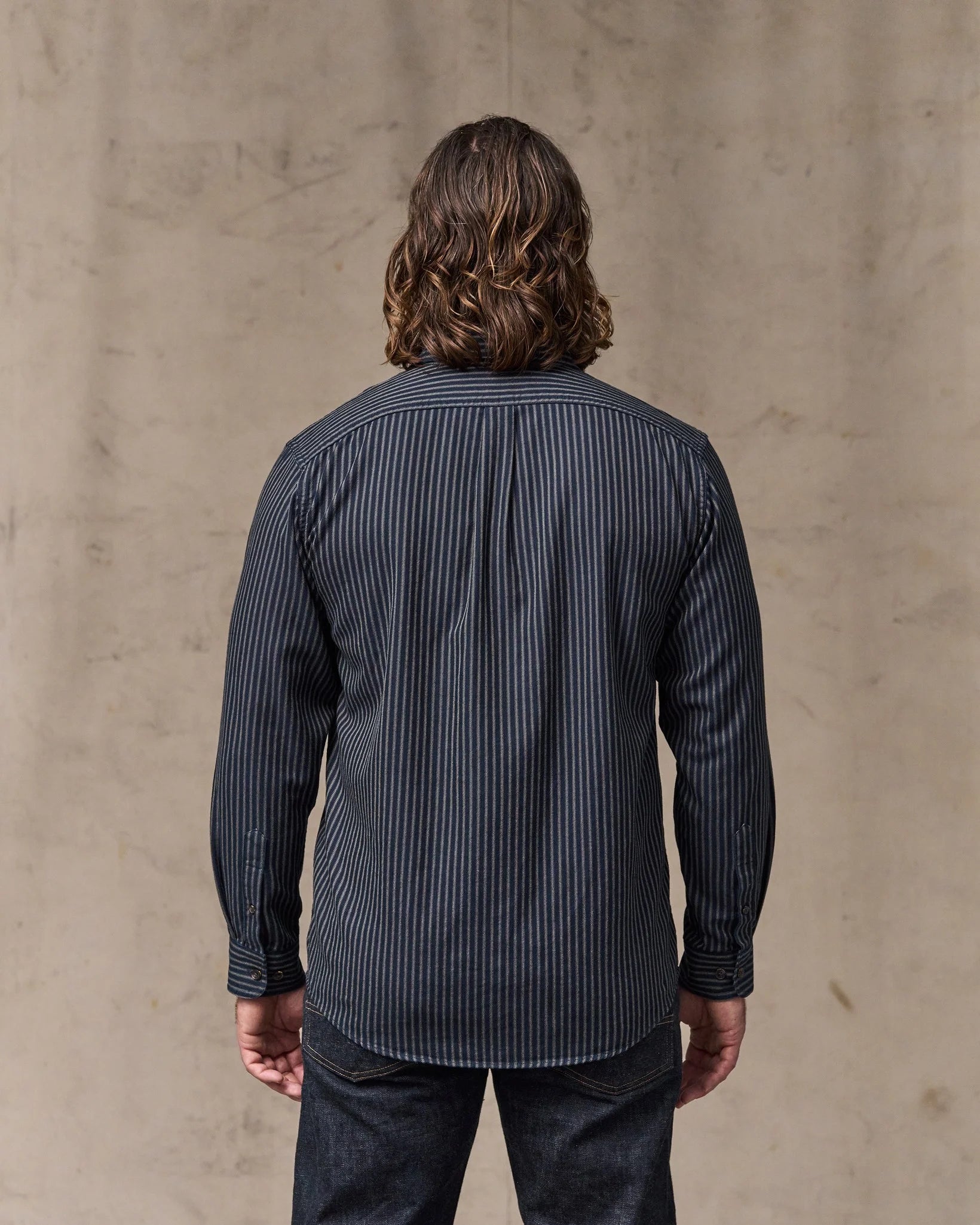 Lightweight Alaskan Guide Shirt - Indigo Ticking Stripe