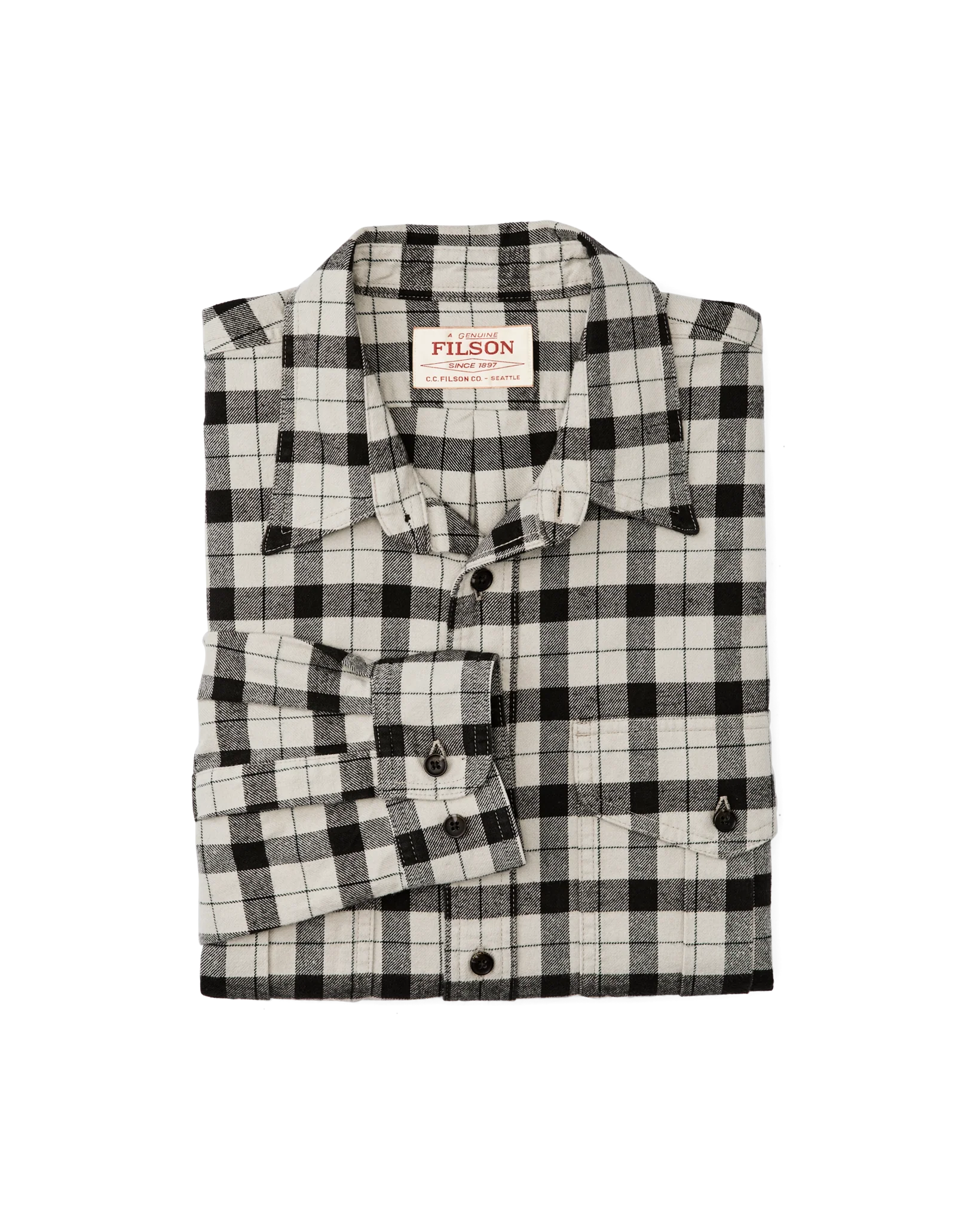 Alaskan Guide Shirt - Cream / Peat / Multi Plaid