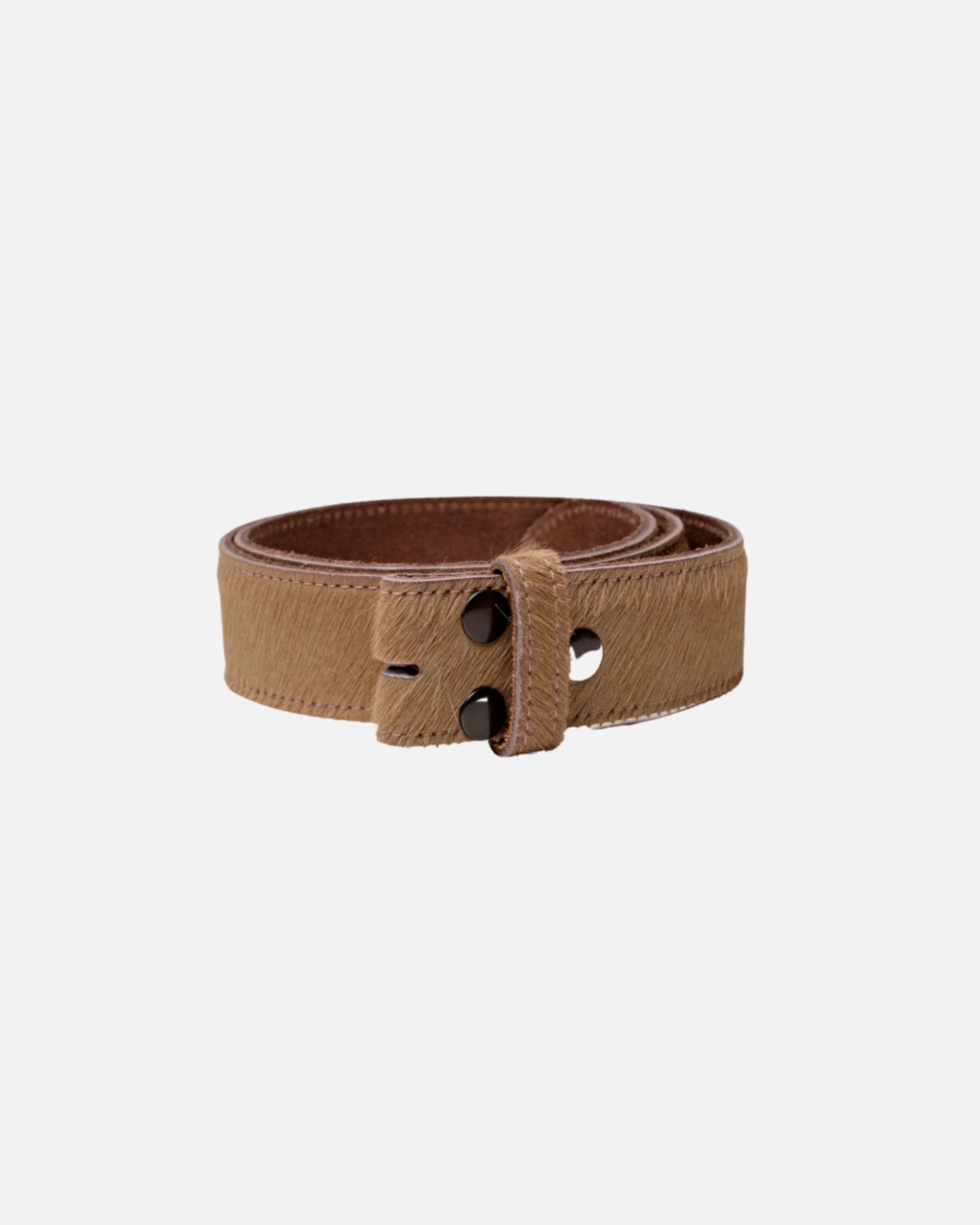 Flavia | Cow-Hair Leather Belt with Removable Buckle