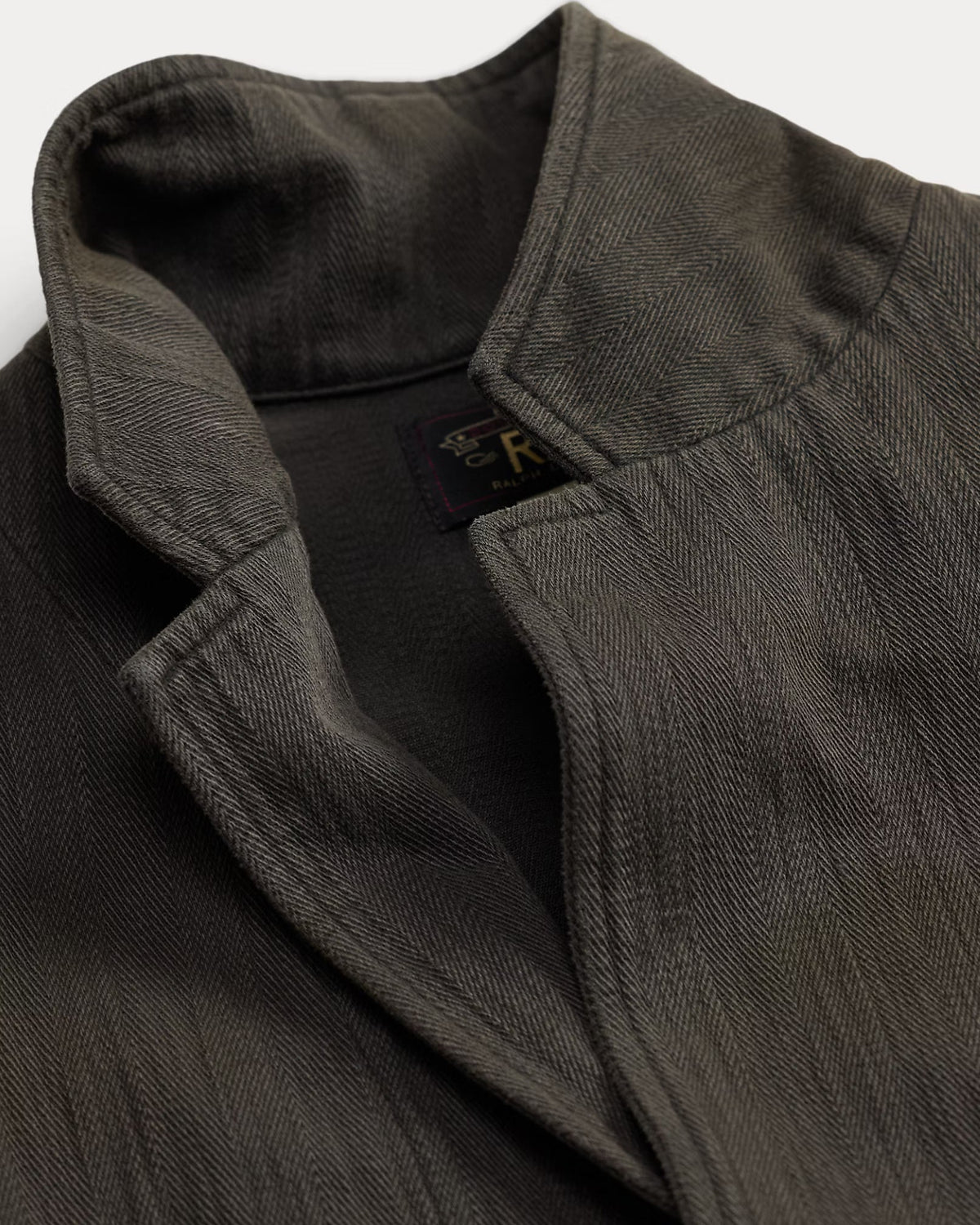 RRL Knit Herringbone Twill Blazer