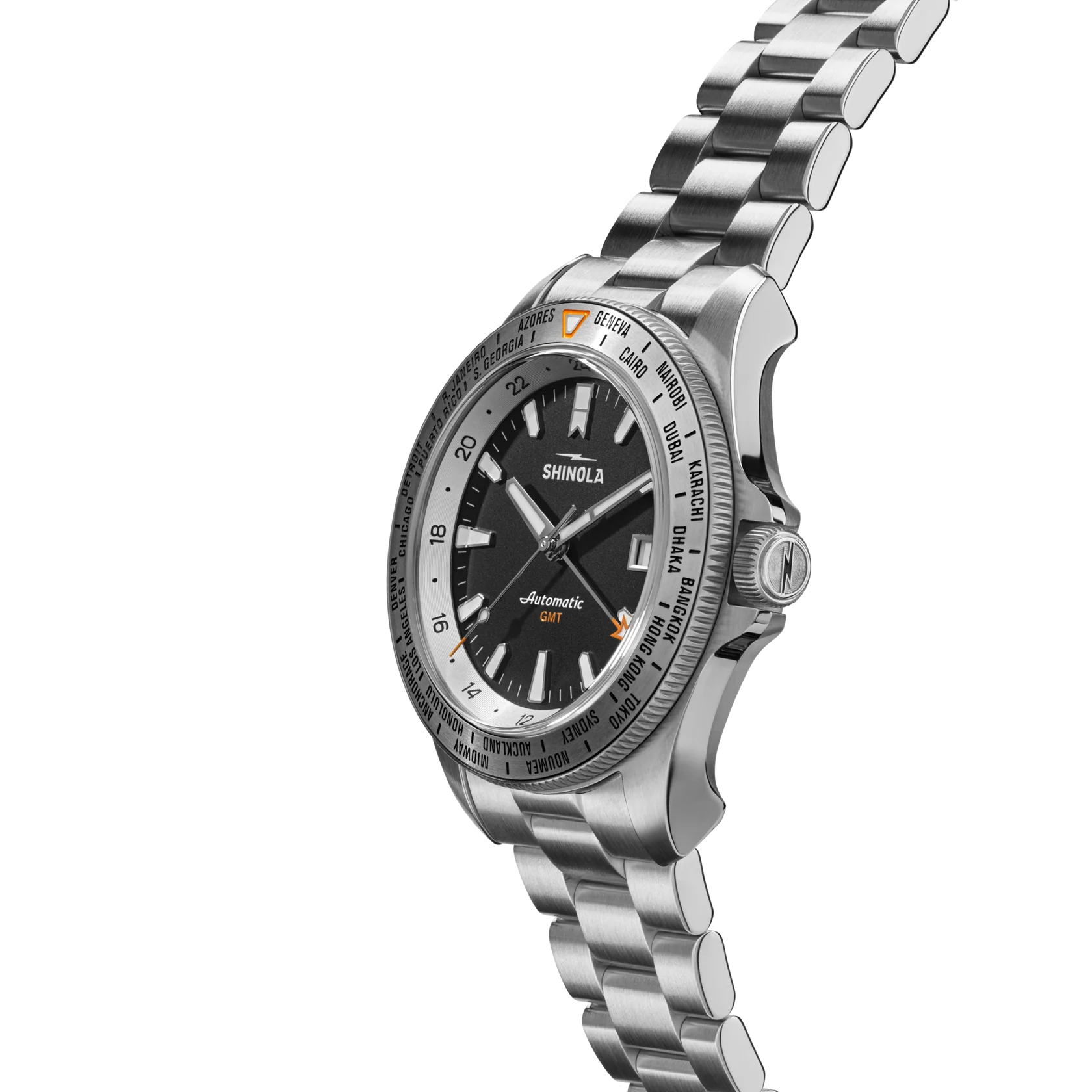 Shinola Monster Worldtimer GMT 40mm