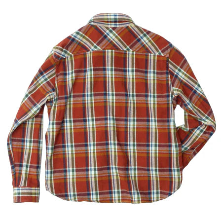 Heavy Flannel Shirt - Red