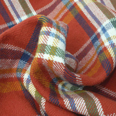 Heavy Flannel Shirt - Red