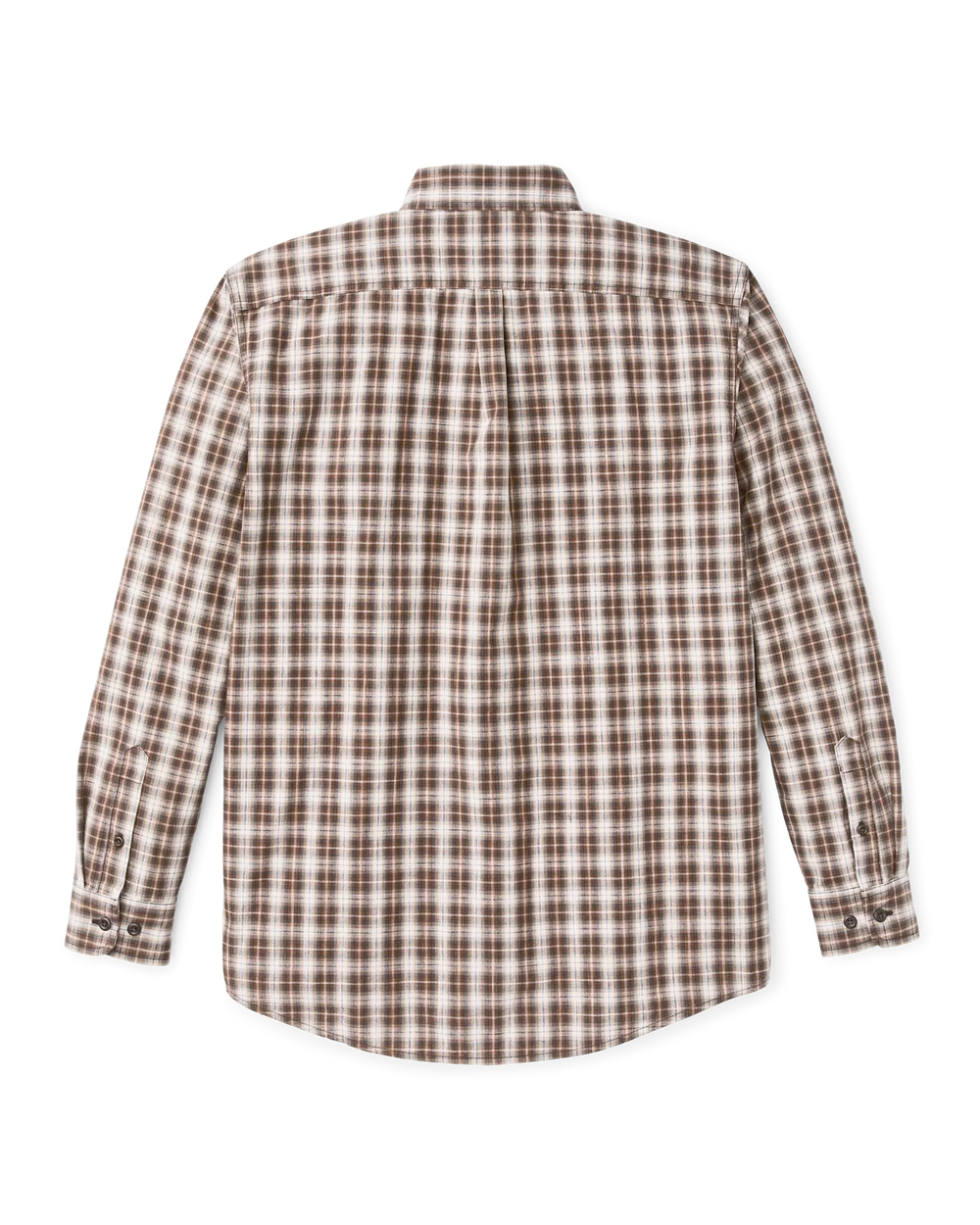 Chambray Button-Down Shirt -Cascade Plaid