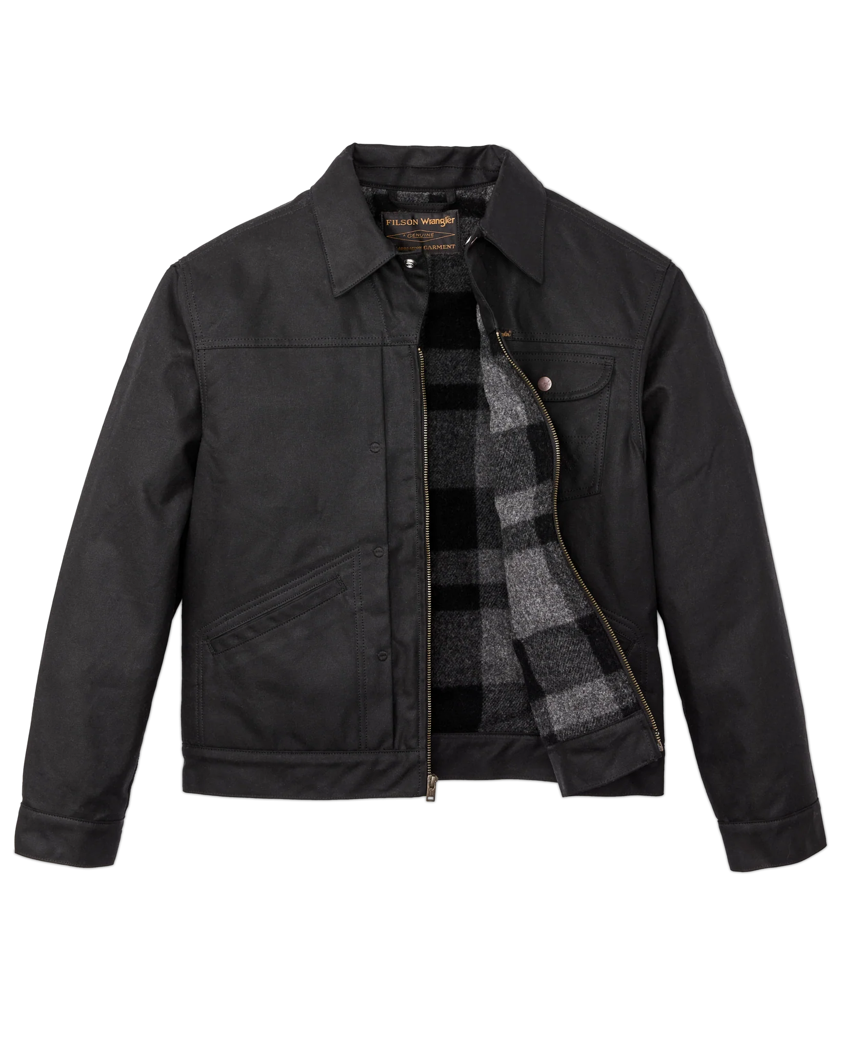 Wrangler X Filson Adventure Jacket-Black