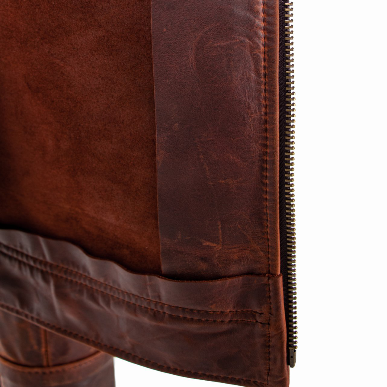 Lightweight Unlined Cowhide Trucker Jacket