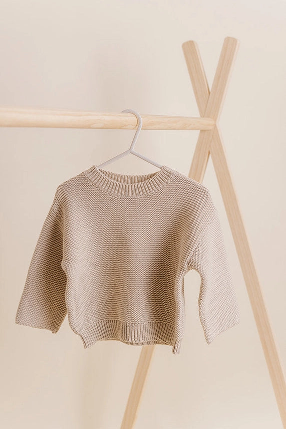 Hazelnut Knit Sweater