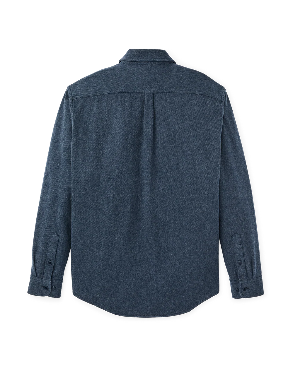 Rustic Flannel Shirt-Blue Heather
