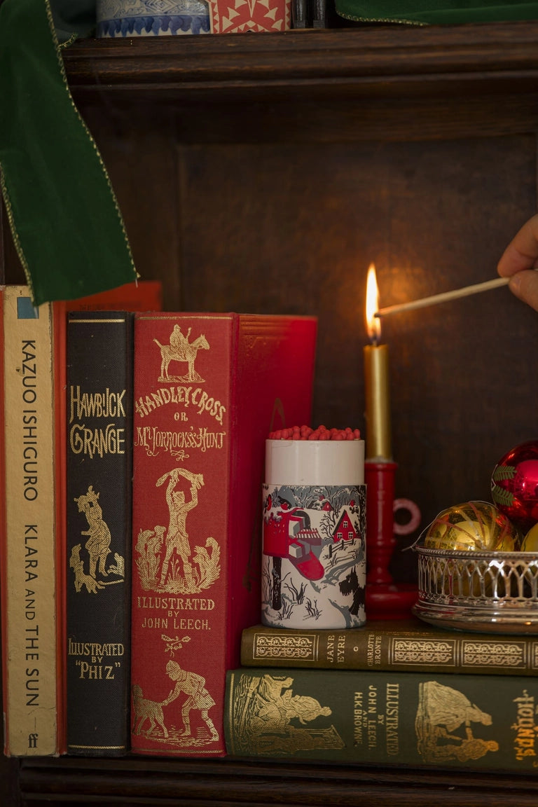 Letterbox Large Cylinders-Christmas Safety Matches